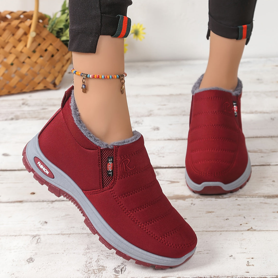 Corvelinna | Chaussures de Confort d'Hiver