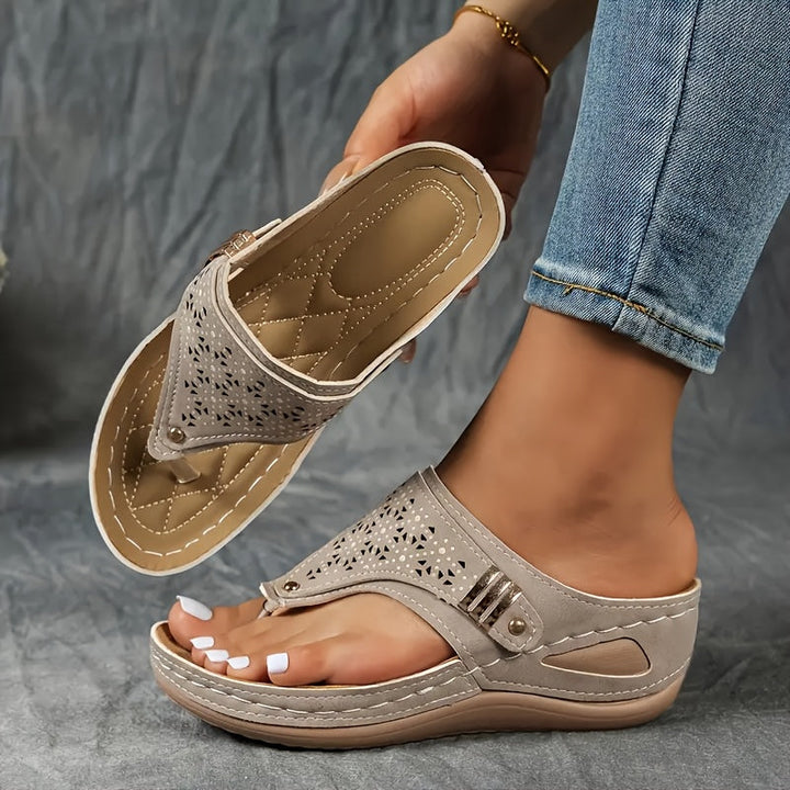 Sophia | Confortables Sandales à Talons Élevés
