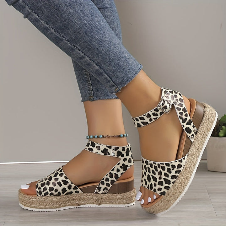 Patricia | Sandales à talons compensés pour femmes