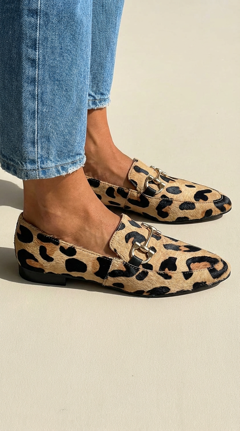 Abigail™ | Ballerines Luxe Imprimé Léopard