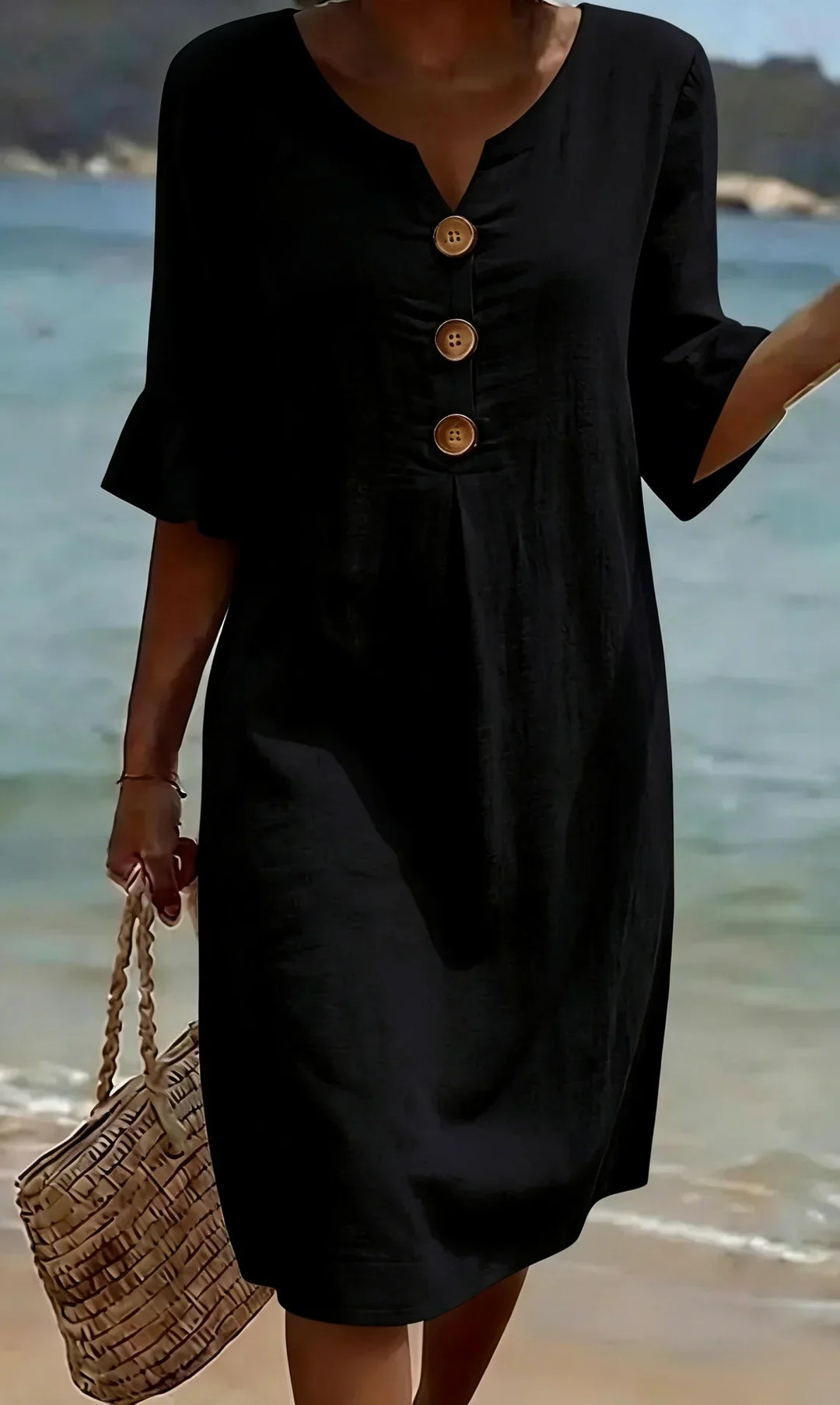 Radmila™ | Long Textured Robe with Long Sleeves