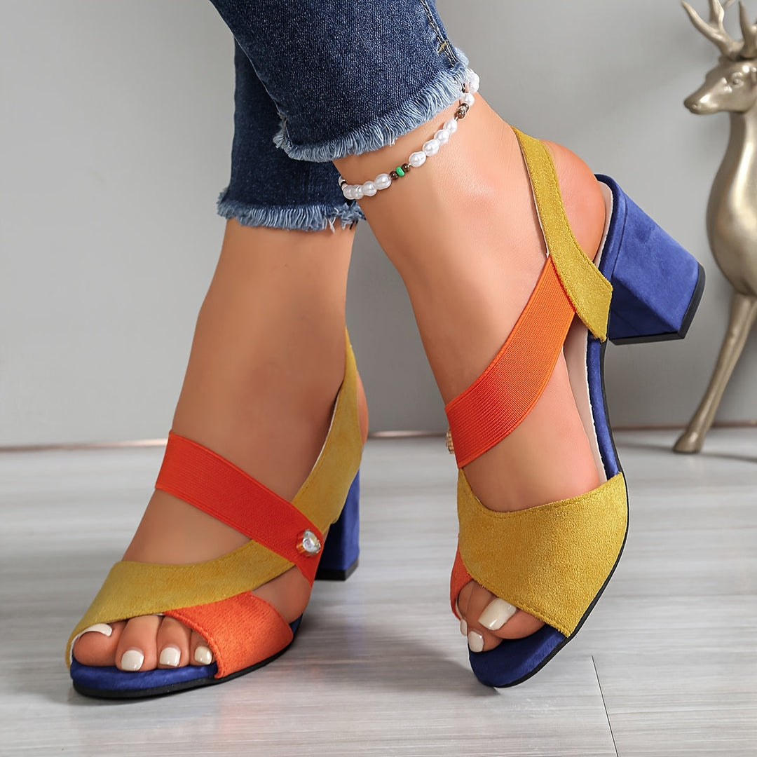 Lisa™ | Talons Blocs de Confort Orthopédique