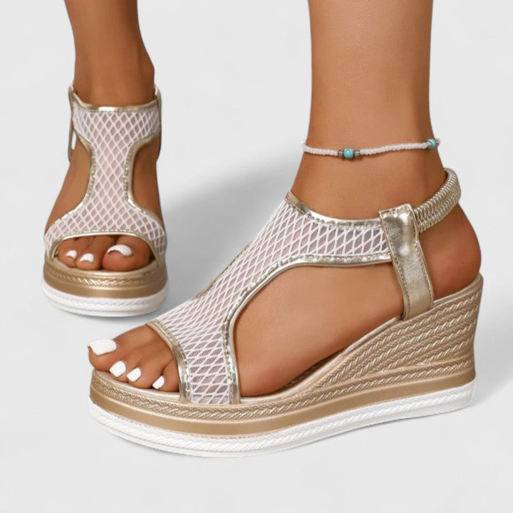 Jessica | Sandales Orthopédiques à Talon Haut