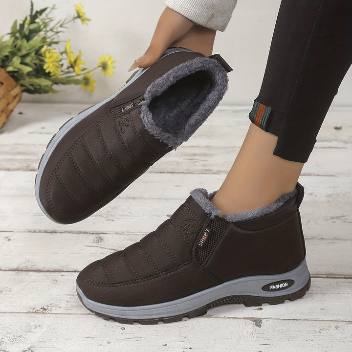 Corvelinna | Chaussures de Confort d'Hiver