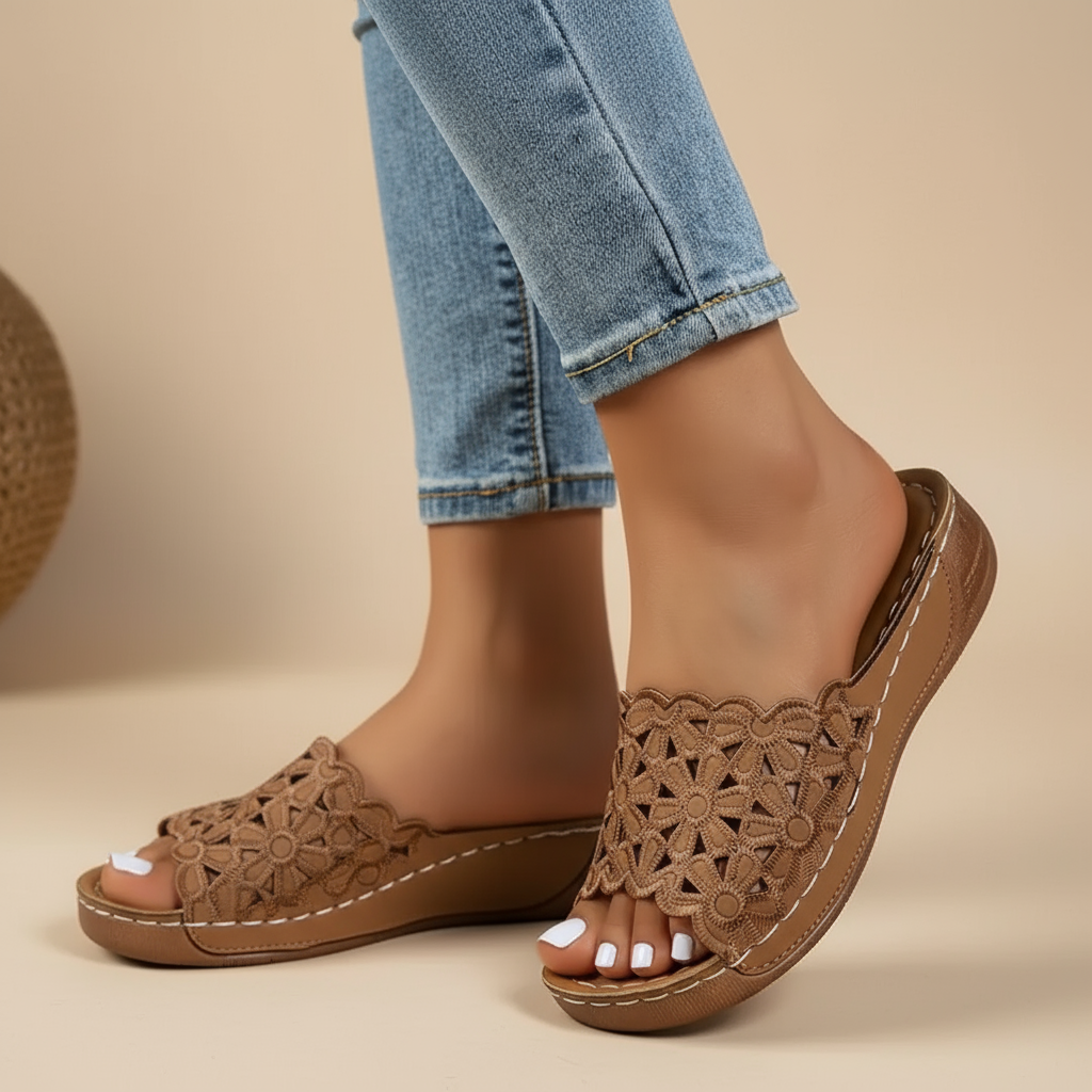 Delilah – Sandales Confort Ergonomique