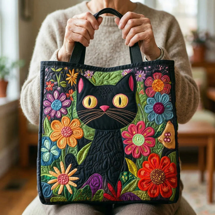 Handcrafted Tote Bag | The Sad Cat