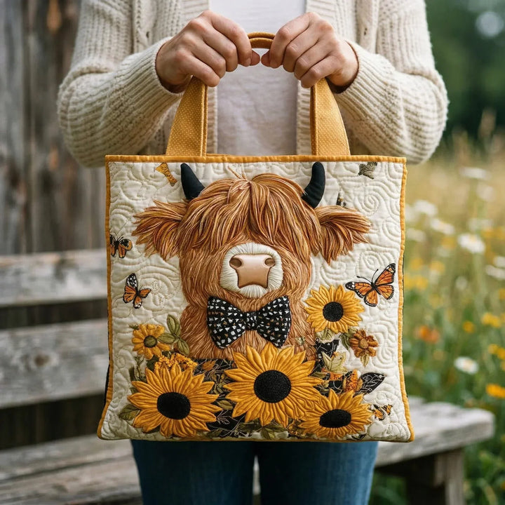 Handcrafted Bag | Mountain Cow Design