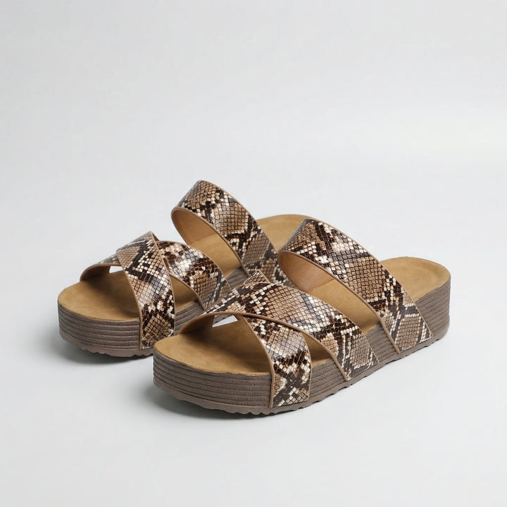 Nikki - Sandales orthopédiques tendance