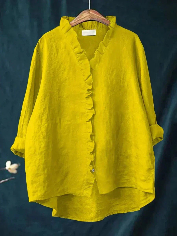 Célestine | Délicate Blouse à Volants