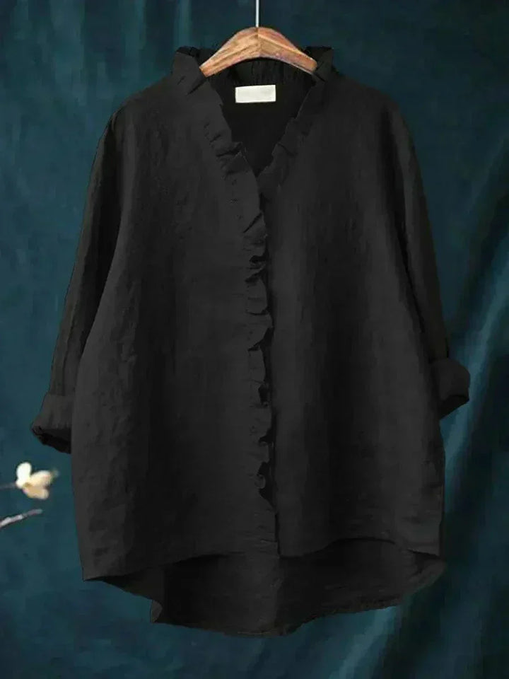 Célestine | Délicate Blouse à Volants