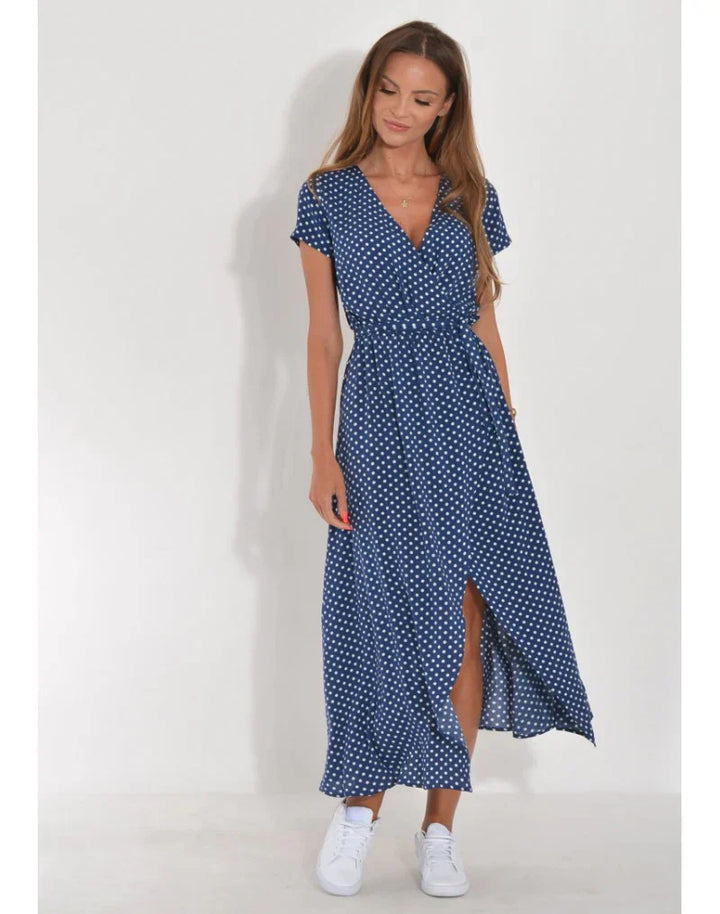 Fabiana | Robe élégante à encolure en V