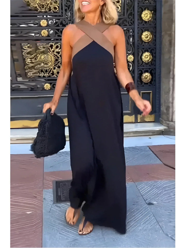 Quirine™ | Robe Maxi à Enveloppement Avant