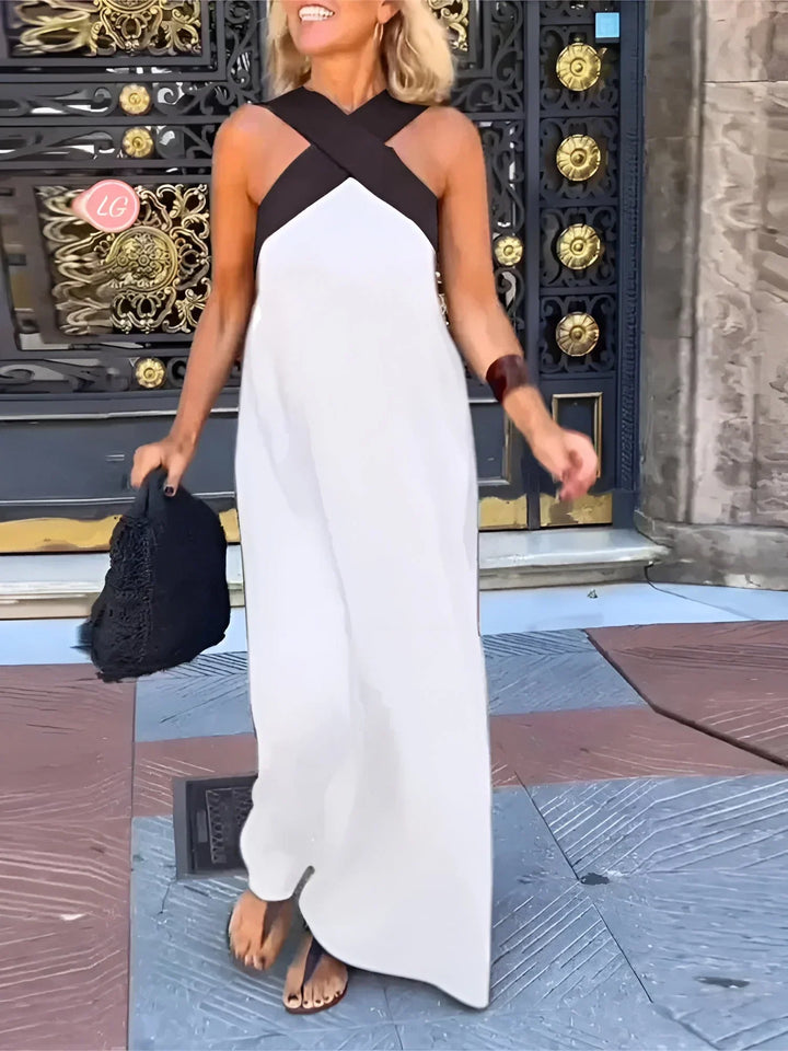 Quirine™ | Robe Maxi à Enveloppement Avant