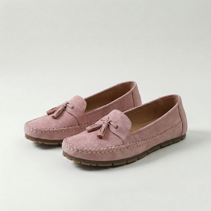 Nadine - Mocassins Classiques avec Détail de Frange
