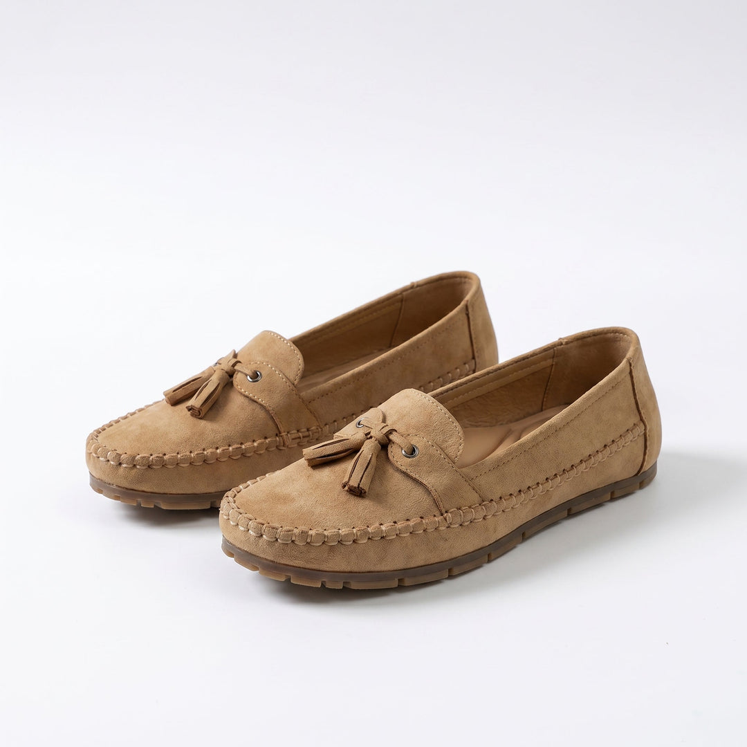Nadine - Mocassins classiques avec détails à pampilles