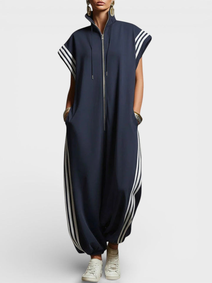 Bailey™ | Combinaison Décontractée Oversize Fermeture Zippée