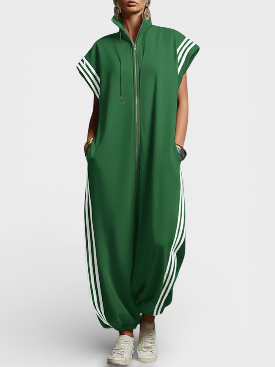Bailey™ | Combinaison Décontractée Oversize Fermeture Zippée