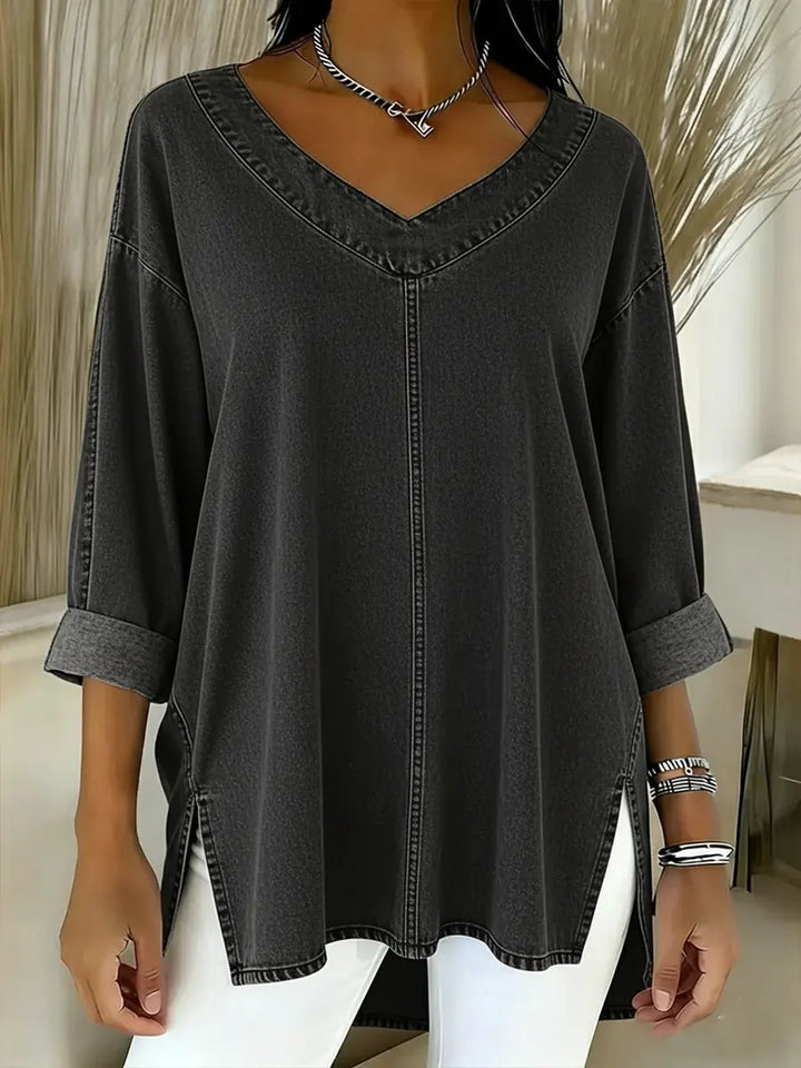 Jenelyn - Chemise en Denim Intemporelle