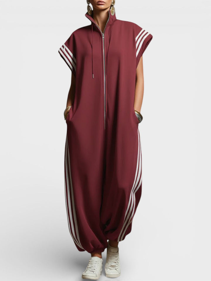 Bailey™ | Combinaison Décontractée Oversize Fermeture Zippée