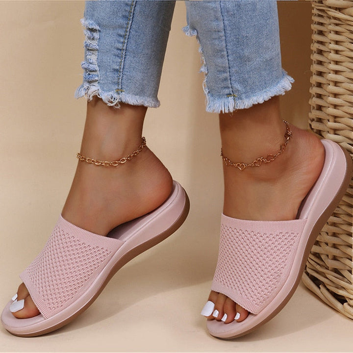 Elara | Sandales Orthopédiques en Tricot